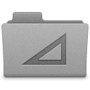 Grey Work Folder Icon