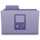 Purple Games Folder Icon