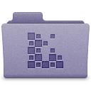 Purple Icons Folder Icon