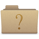 Yellow Unknown Folder Icon 128x128 png