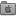 Grey Apple Folder Icon 16x16 png