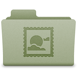 Green Mail Folder Icon 256x256 png