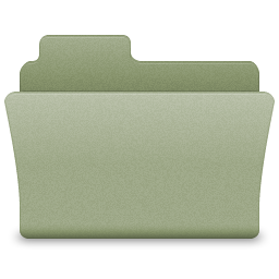 Green Open Folder Icon 256x256 png