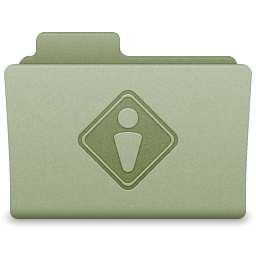 Green Public Folder Icon 256x256 png