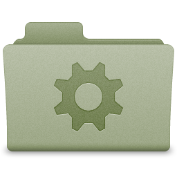 Green Smart Folder Icon 256x256 png