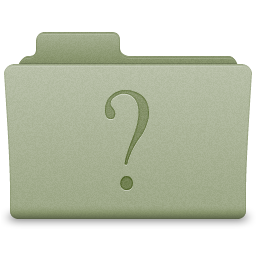 Green Unknown Folder Icon 256x256 png