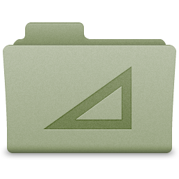 Green Work Folder Icon 256x256 png