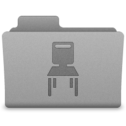 Grey Group Folder Icon 256x256 png
