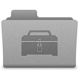 Grey Toolbox Folder Icon 256x256 png