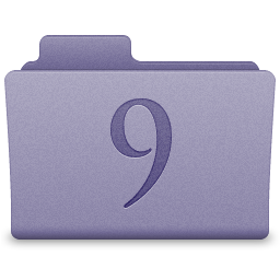 Purple Classic Folder Icon 256x256 png