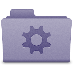 Purple Smart Folder Icon 256x256 png