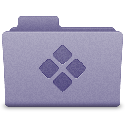 Purple Windows Folder Icon 256x256 png