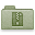 Green Zips Folder Icon 32x32 png