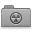 Grey Burn Folder Icon 32x32 png