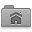 Grey Home Folder Icon 32x32 png