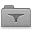 Grey Naughty Folder Icon 32x32 png