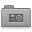 Grey Pictures Folder Icon 32x32 png
