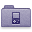Purple Games Folder Icon 32x32 png