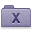 Purple System Folder Icon 32x32 png