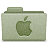 Green Apple Folder Icon