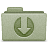 Green Downloads Folder Icon