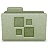 Green Icons Folder Icon 48x48 png