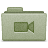 Green Movies Folder Icon