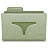 Green Naughty Folder Icon