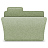 Green Open Folder Icon 48x48 png