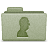 Green Users Folder Icon