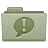 Green iChat Folder Icon