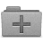 Grey Add Folder Icon