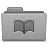 Grey Library Folder Icon