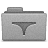 Grey Naughty Folder Icon 48x48 png