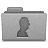 Grey Users Folder Icon