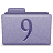 Purple Classic Folder Icon 48x48 png