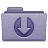 Purple Downloads Folder Icon