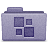 Purple Icons Folder Icon 48x48 png