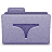 Purple Naughty Folder Icon