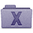 Purple System Folder Icon