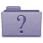 Purple Unknown Folder Icon