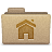 Yellow Home Folder Icon