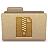 Yellow Zips Folder Icon