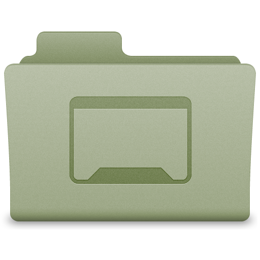 Green Desktop Folder Icon 512x512 png