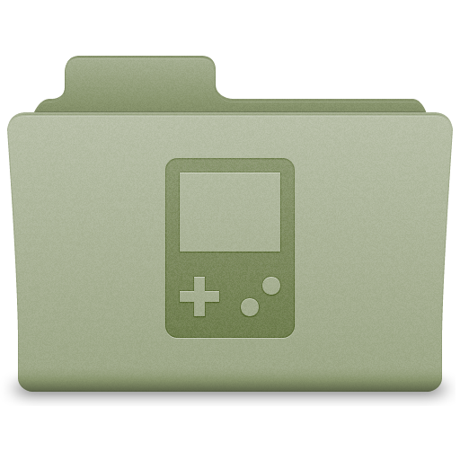 Green Games Folder Icon 512x512 png