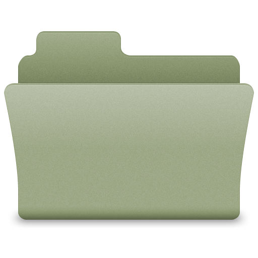 Green Open Folder Icon 512x512 png