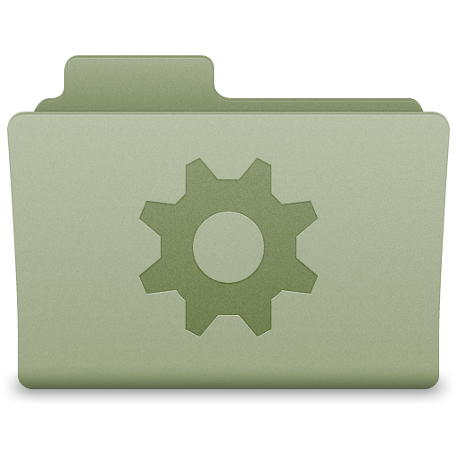 Green Smart Folder Icon 512x512 png
