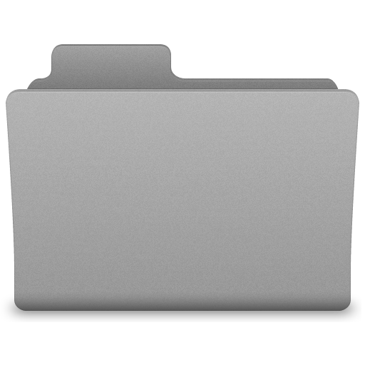 Grey Generic Folder Icon 512x512 png