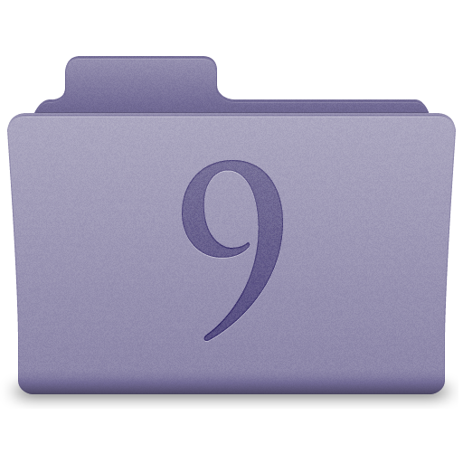 Purple Classic Folder Icon 512x512 png