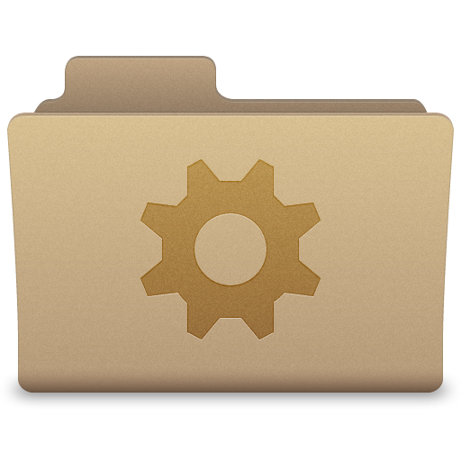 Yellow Smart Folder Icon 512x512 png